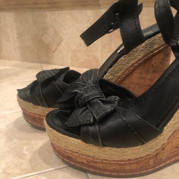Steve Madden Bow wedge - Picture 6 of 7